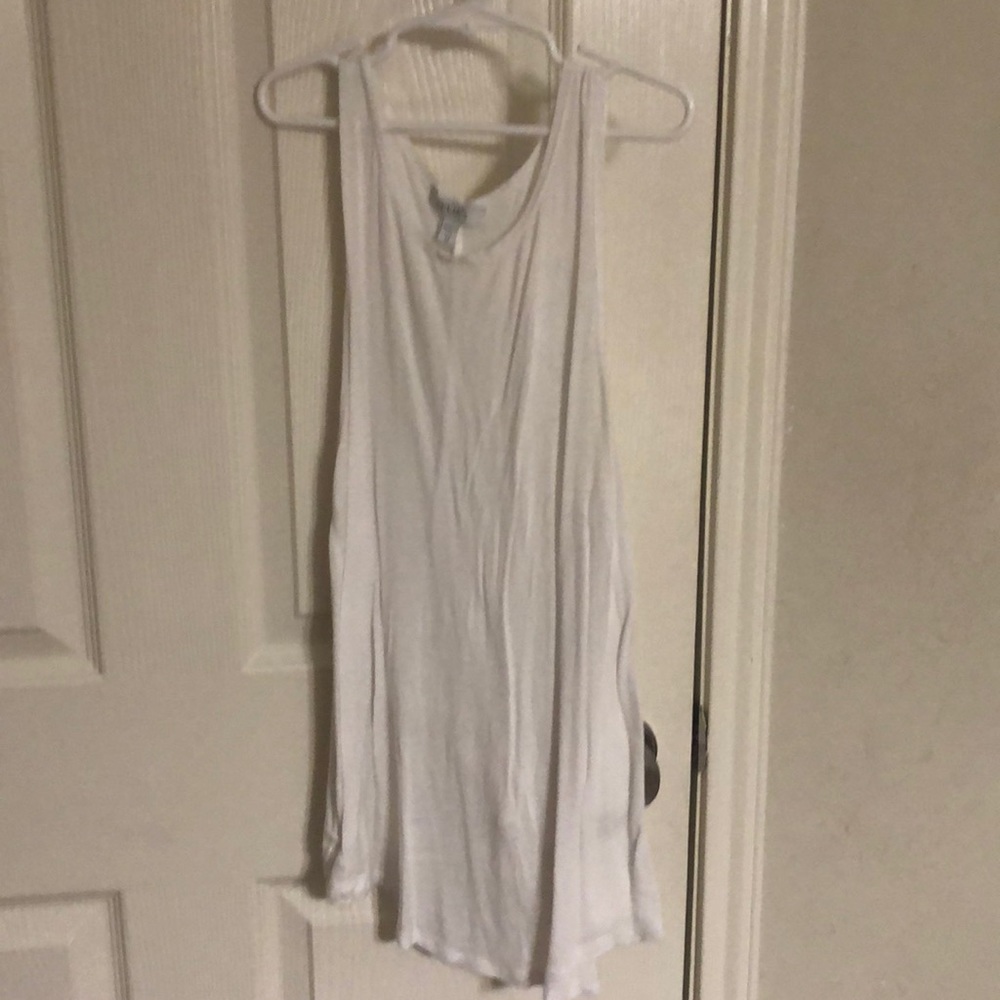 White tank top
